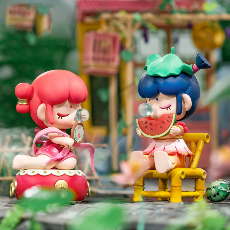 Mô hình blindbox Rolife Nanci Cô bé ngủ phiên bản Xuân Hạ Hộp mù sưu tầm blind box chính hãng