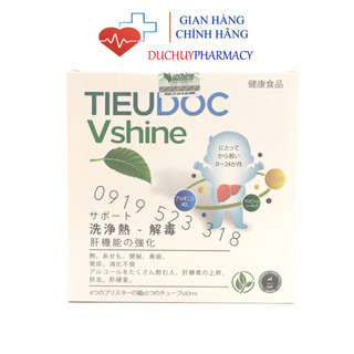 Tiêu độc vshine- Giúp mát gan, thải độc, giảm sẩn ngứa, mày đay