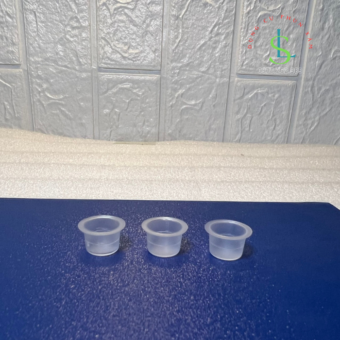 Hũ nhựa - silicon đựng mực xăm / linhshop-hn