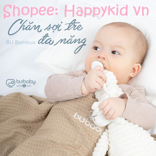 [BU BABY] [MUA CHĂN TẶNG GỐI] Chăn sợi tre bốn mùa cho bé đa chức năng BU Bambus (tặng gối muslin)