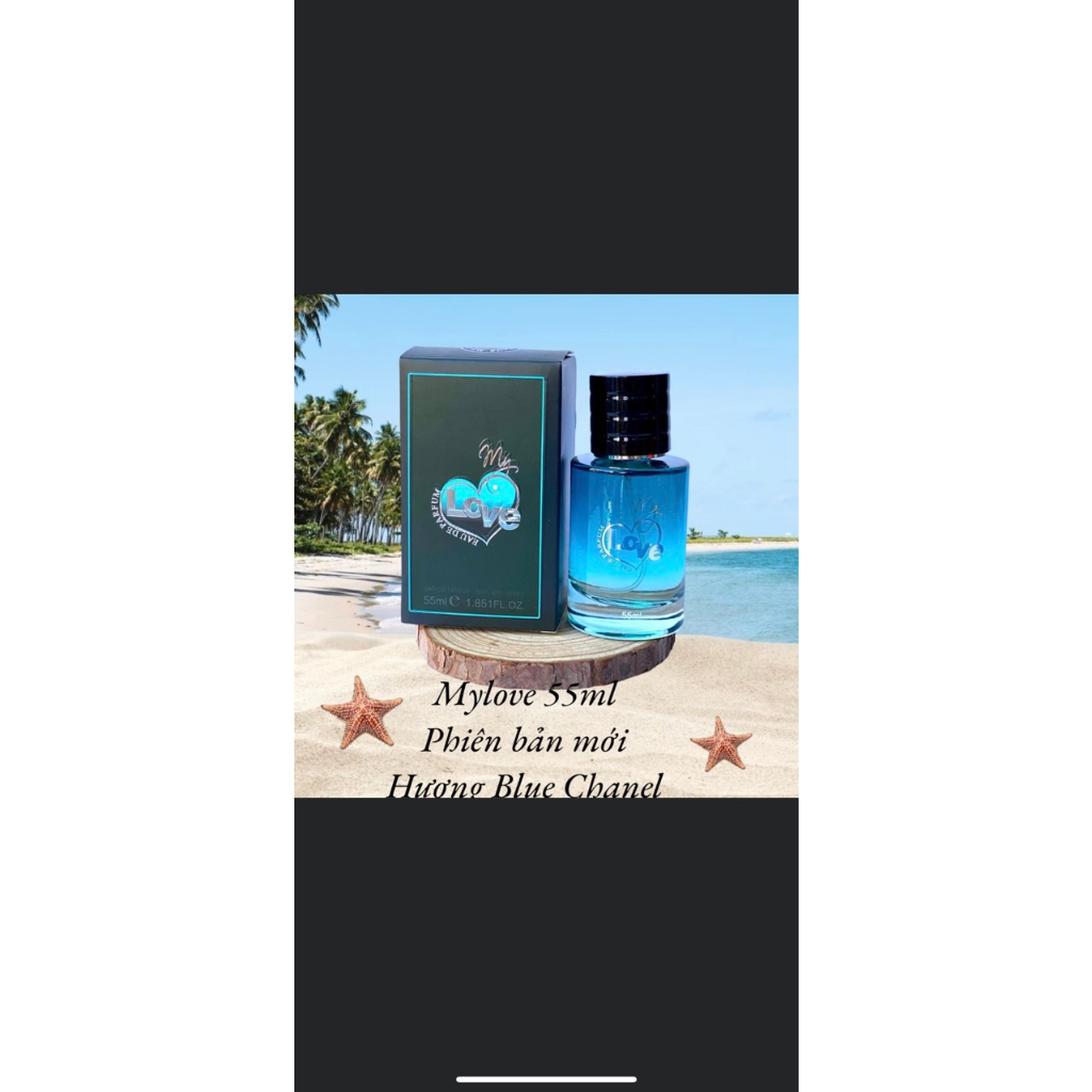 Nước Hoa My Love 45ml, 55ml Mẫu Mới Hương Sang Trọng