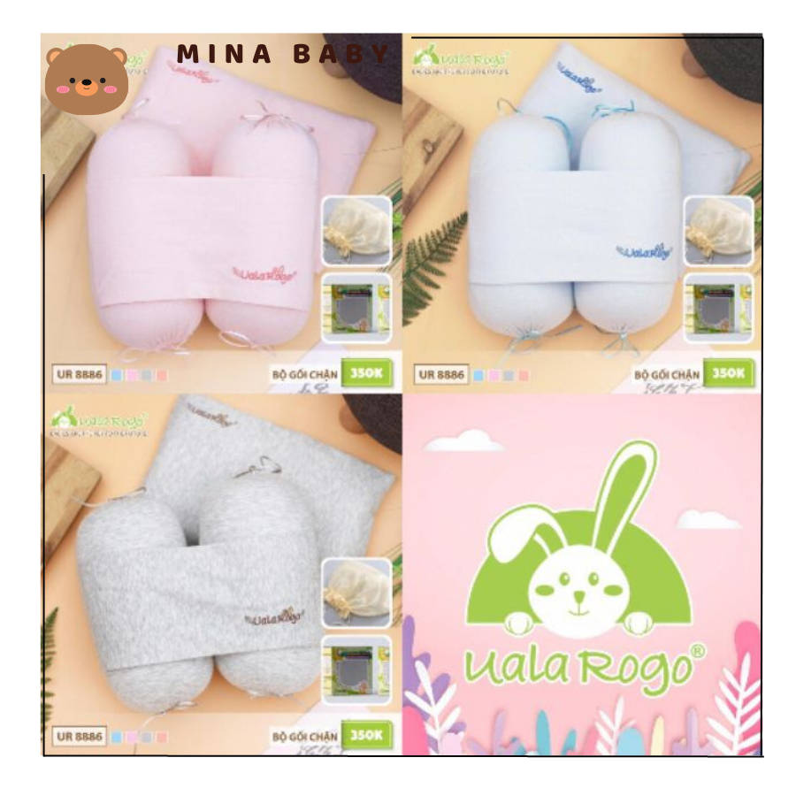 Bộ gối chặn Uala & Rogo sơ sinh