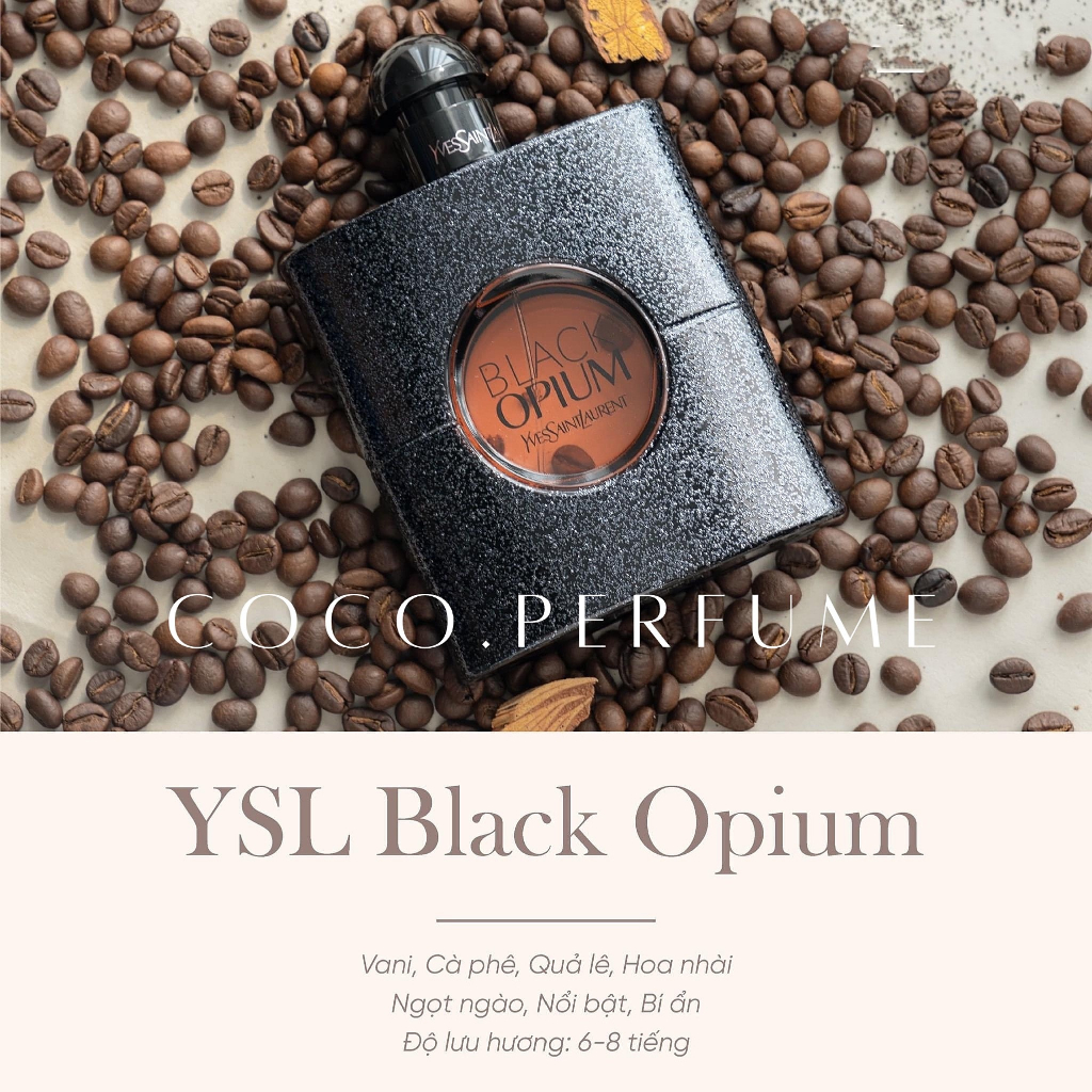 Nước hoa nữ Y.S.L Black Opium  BABY CAT EDP 90ml - Ngọt ngào quyến rũ - coco.cosmetic