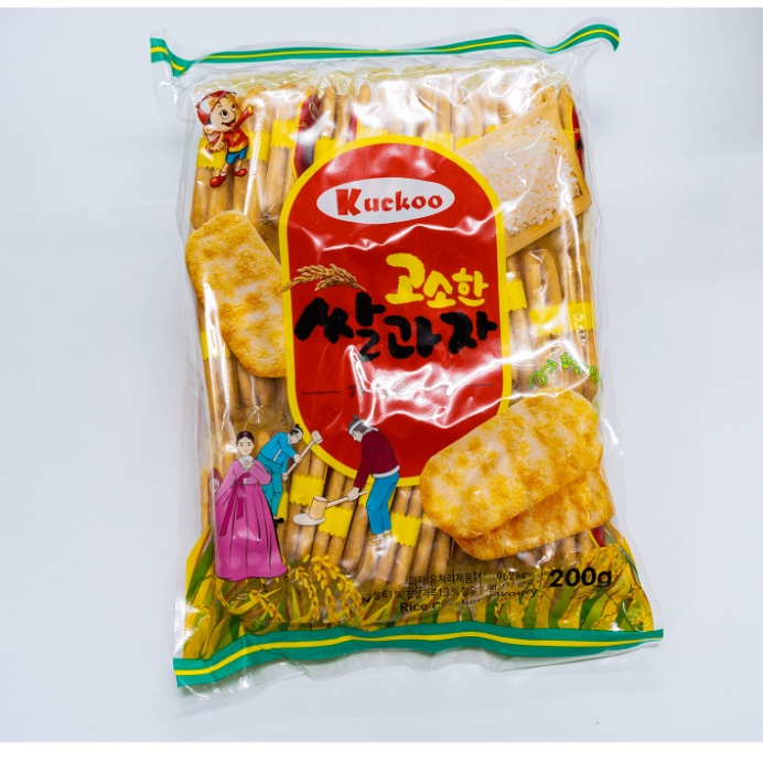 Bánh gạo nướng Hàn Quốc Kukoo 200g