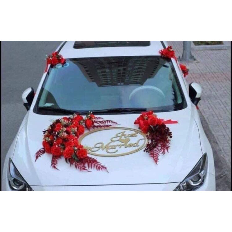 Chữ trang trí xe hoa, phông cưới….