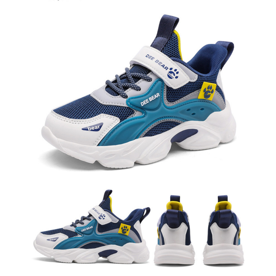 Giày thể thao trẻ em cho bé trai bé gái học sinh từ 5 đến 14 tuổi đế êm chống trượt (5896) Richkidsstore2021