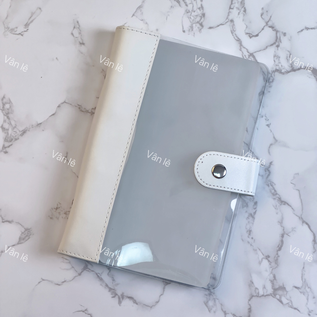 Sổ trưng mẫu meka viền da