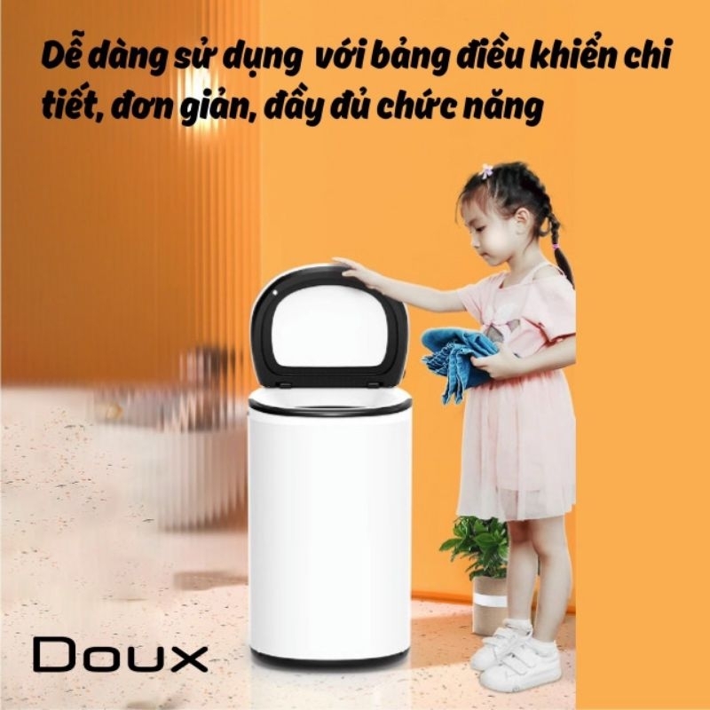 [HOÀN 200K] Máy giặt sấy mini Doux Lux 2023 DX-1335 bản nâng cấp có 12 chế độ giặt