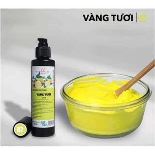 Màu vàng tươi màu siro thực phẩm unicorn
