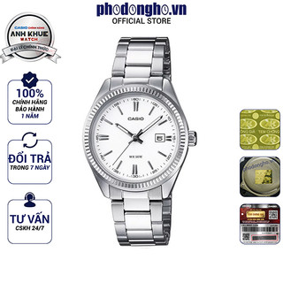 Đồng hồ nữ dây kim loại casio anh khuê ltp-1302d-7a1vdf