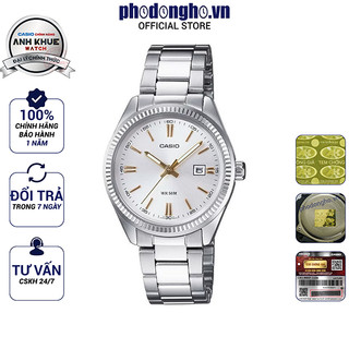 Đồng hồ nữ dây kim loại Casio chính hãng Anh Khuê LTP-1302D-7A2VDF