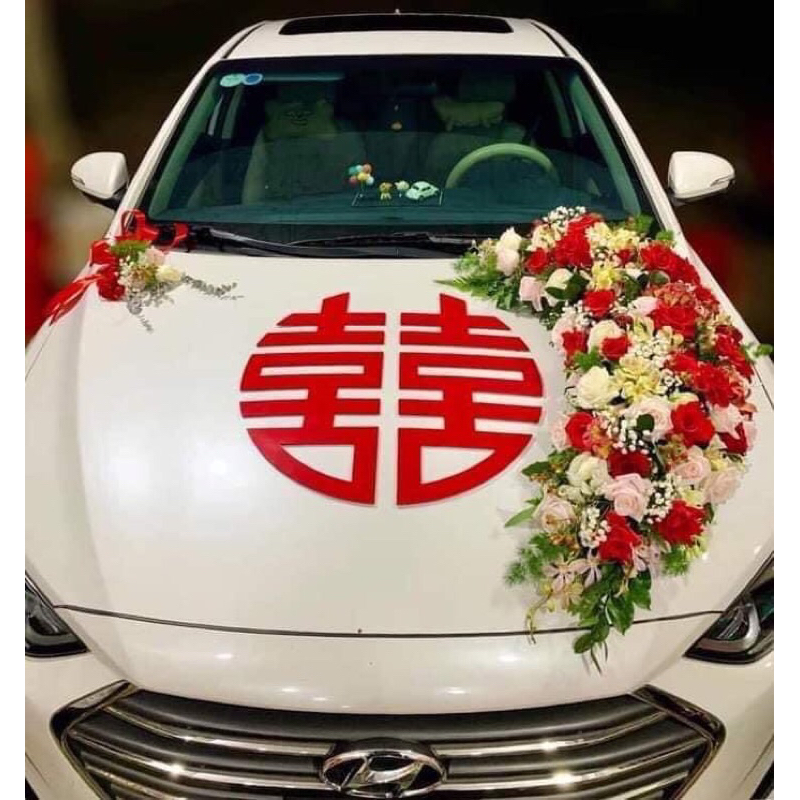 Chữ trang trí xe hoa, phông cưới….