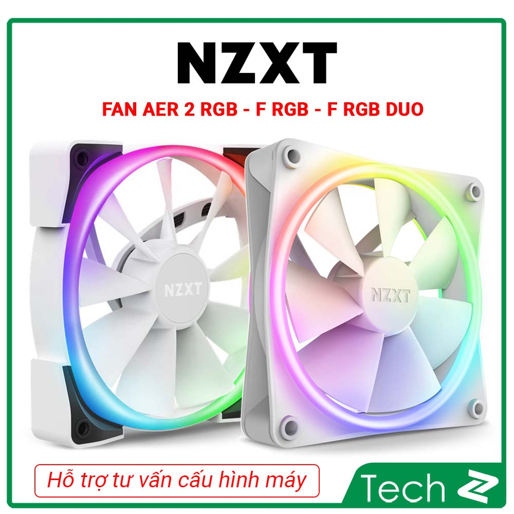 Fan Case NZXT AER 2 RGB - F RGB - F RGB DUO White (120mm / 140mm)