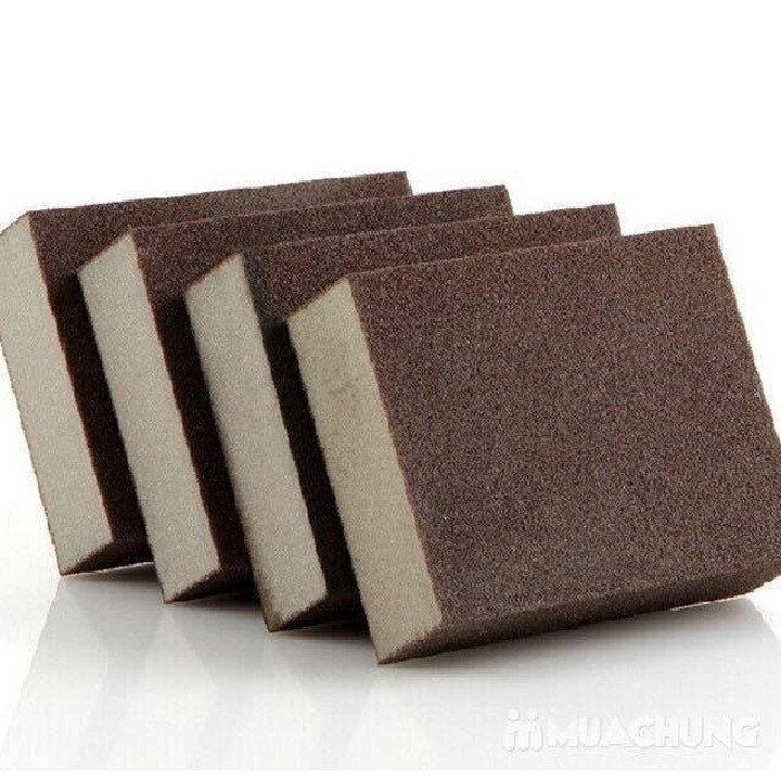 Miếng Bọt Biển Mài Chà Nhám Đánh Bóng Tuyệt Vời Loại Bỏ Rỉ Set Từ Kim Loại, Mài Và Đánh Bóng Thép, Rửa Và Tái sử Dụng