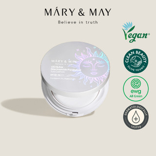 Phấn nước chống nắng Mary&May Vegan Niacinamide Panthenol Sun Cushion SPF50+ PA++++ 25g