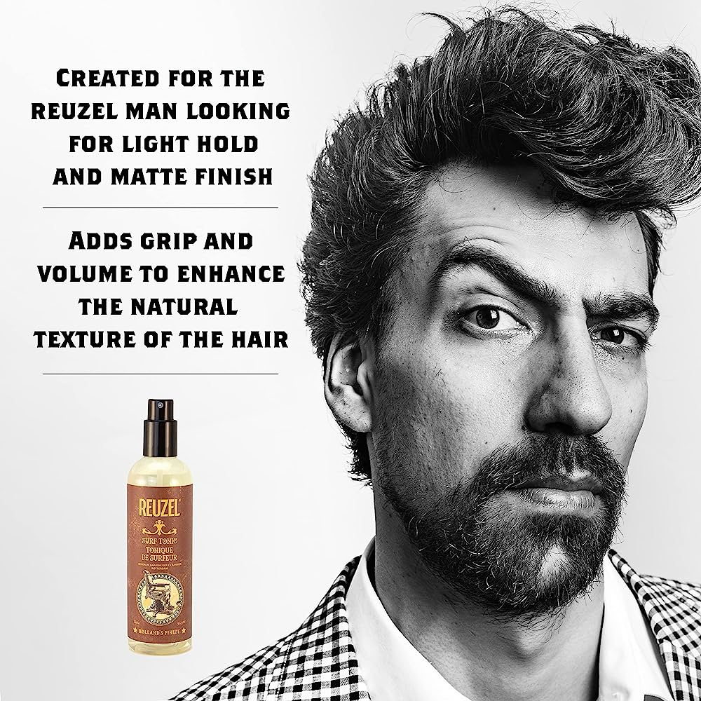 Chai Xịt Tạo Phồng Giữ Nếp Reuzel Surf Tonic - Sea Salt Spray - Pre-Styling Reuzel Surf Tonic