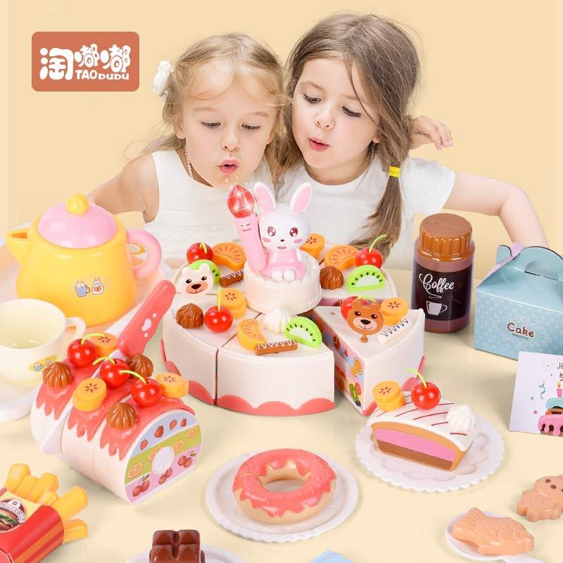 Bộ Đồ Chơi Sinh Nhật Cho Bé Cắt Bánh Sinh Nhật 85 Chi Tiết Kèm Nhạc Và Đèn
