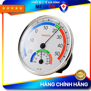 Nhiệt Ẩm Kế Tanaka TH101E Hoạt Động Cảm Biến Nhiệt Không Dùng Pin, Bền Bỉ & Chính Xác