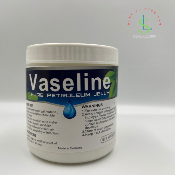 Vaseline hũ lớn 500ml dùng trong tattoo, phun xăm / linhshop-hn