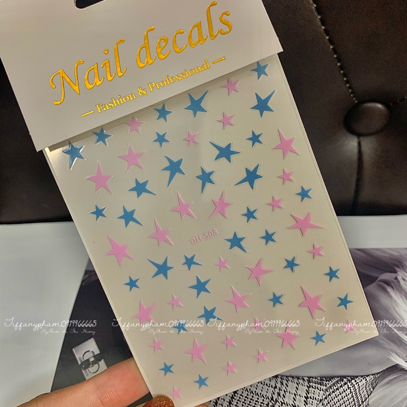 Hình dán móng Stichs mẫu mới 2023