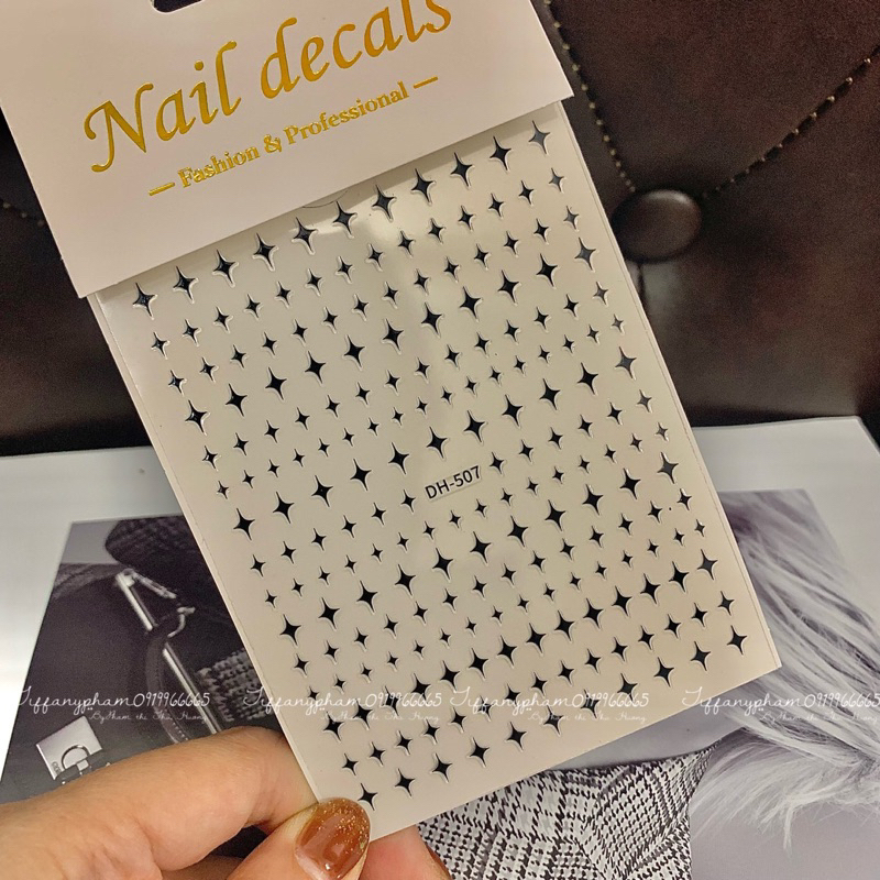 Hình dán móng Stichs mẫu mới 2023