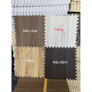 xốp lót sàn vân gỗ 45x45x1cm và 30x30cm