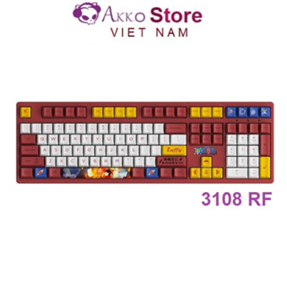 Bàn phím cơ Akko 3108 RF One Piece – Luffy (Dual-mode / AKKO sw v3)
