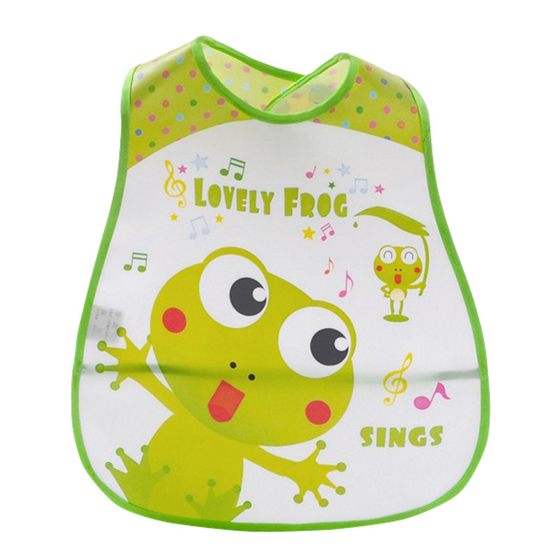 Yếm ăn dặm pha nilon chống thấm nước BQSHOP