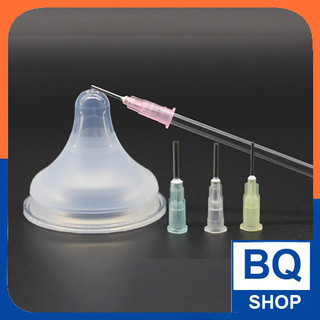 Đục lỗ núm ti - Dập lỗ núm ti bình sữa tăng size cho bé BQSHOP