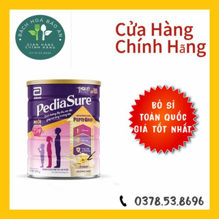 Sữa bột Pediasure 850g , 1,6kg hương vani