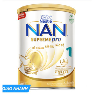 Combo 12 lon sữa bột nan supreme pro 1 - lon 400g
