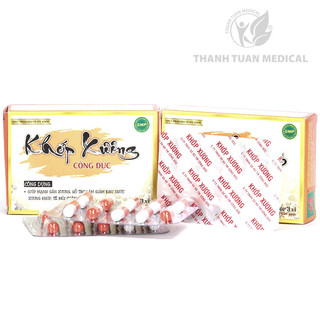 Combo 2 hộp viên uống Khớp Xương Công Đức - Hỗ trợ làm giảm đau nhức xương khớp, tê mỏi chân tay