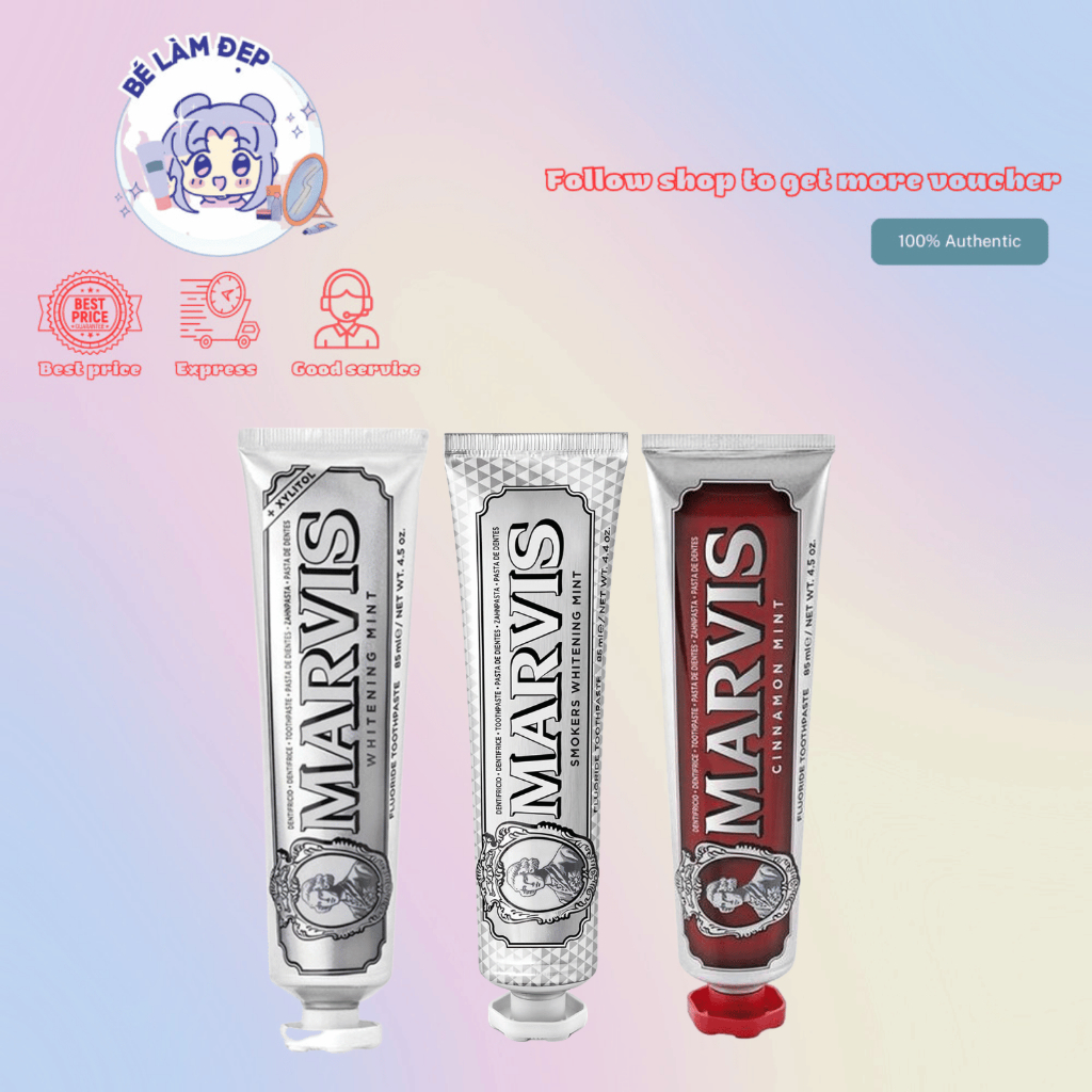 Kem Đánh Răng Cao Cấp Marvis Ý - 85ml