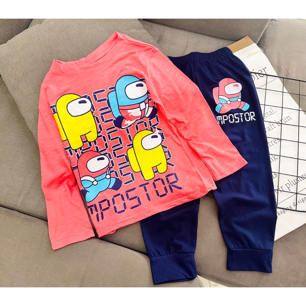 Bộ bé trai tay dài cotton chính phẩm xuất xịn 10-22kg đồ bộ trẻ em