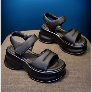Sandal Nữ Kiểu Dáng Basic Dễ Phối Đồ, Đế PU Siêu Nhẹ, Sandal Học Sinh