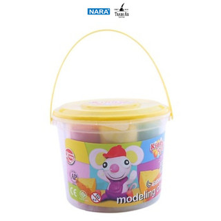 Hộp đất nặn kiddy clay 7 màu 500gram thái lan