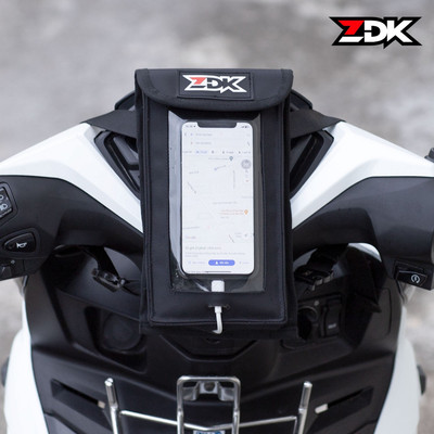 Túi mini treo đầu xe máy, túi ZDK K1 mini 2 ngăn, hỗ trợ chống sốc, thoát nhiệt điện thoại phiên bản cao cấp