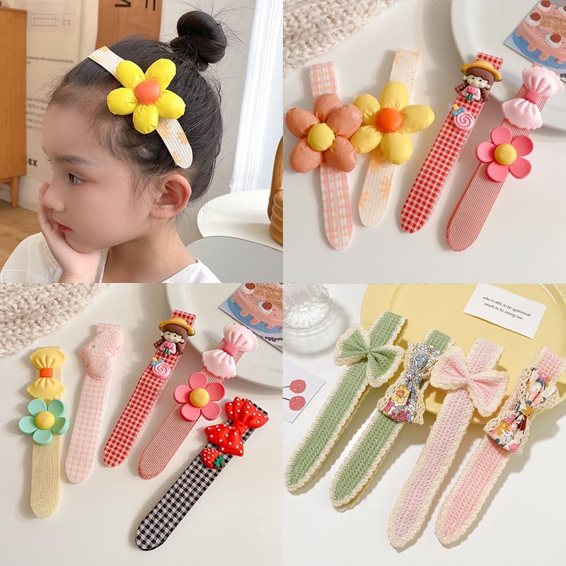 Set 5 băng đô dán tóc cho bé gái