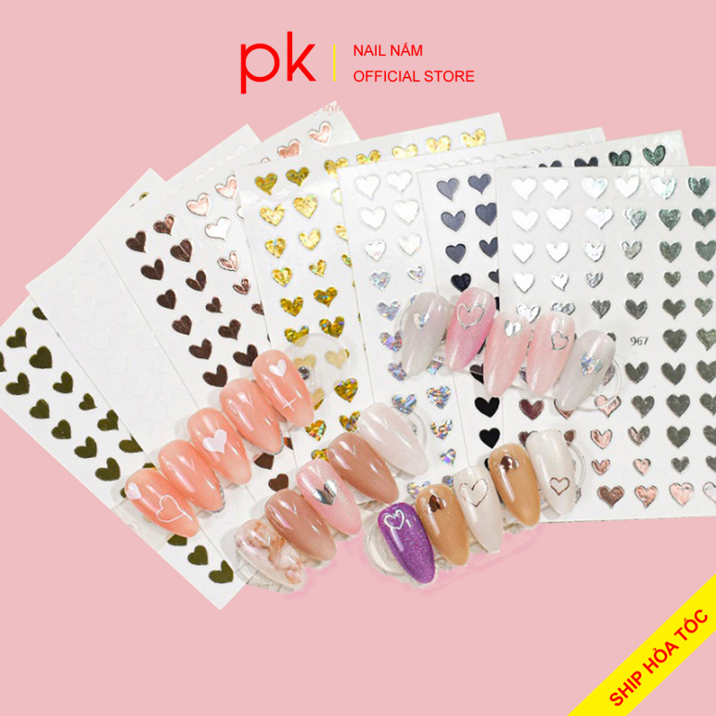 Sticker nail, hình dán móng 3D