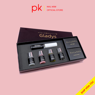 Set uốn mi Gladys, set uốn mi colagen 3D Hàn Quốc