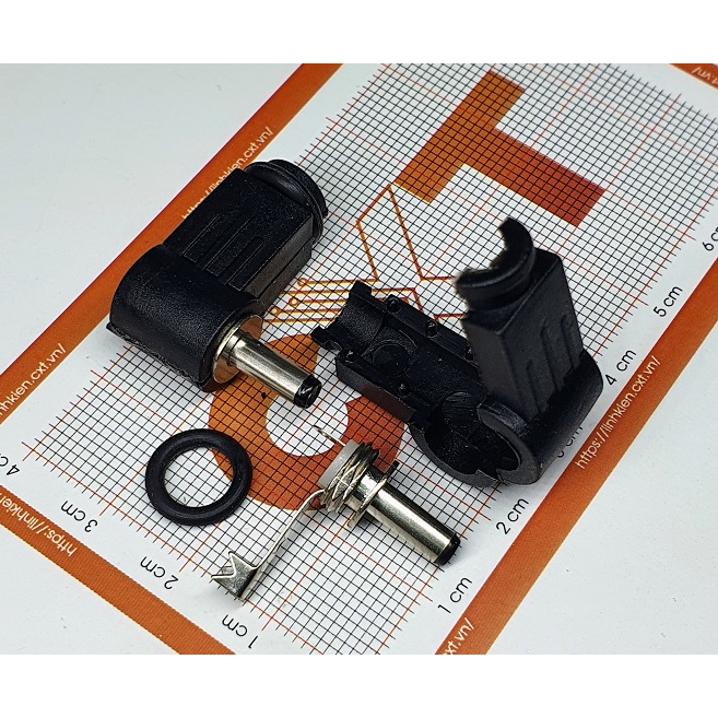 Jack nguon DC 3.5x1.3mm - Đực
