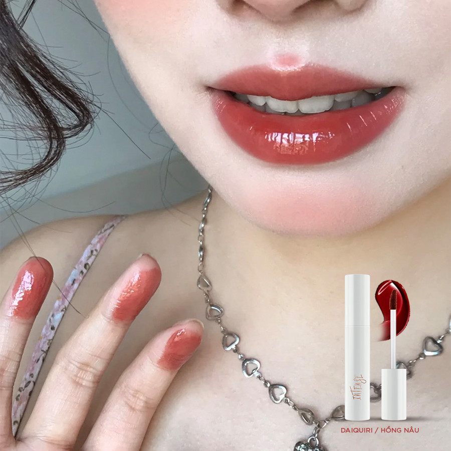 Son Tint Bóng VACOSI Glossy Lip Tint - Căng Mọng Môi & Bền Màu