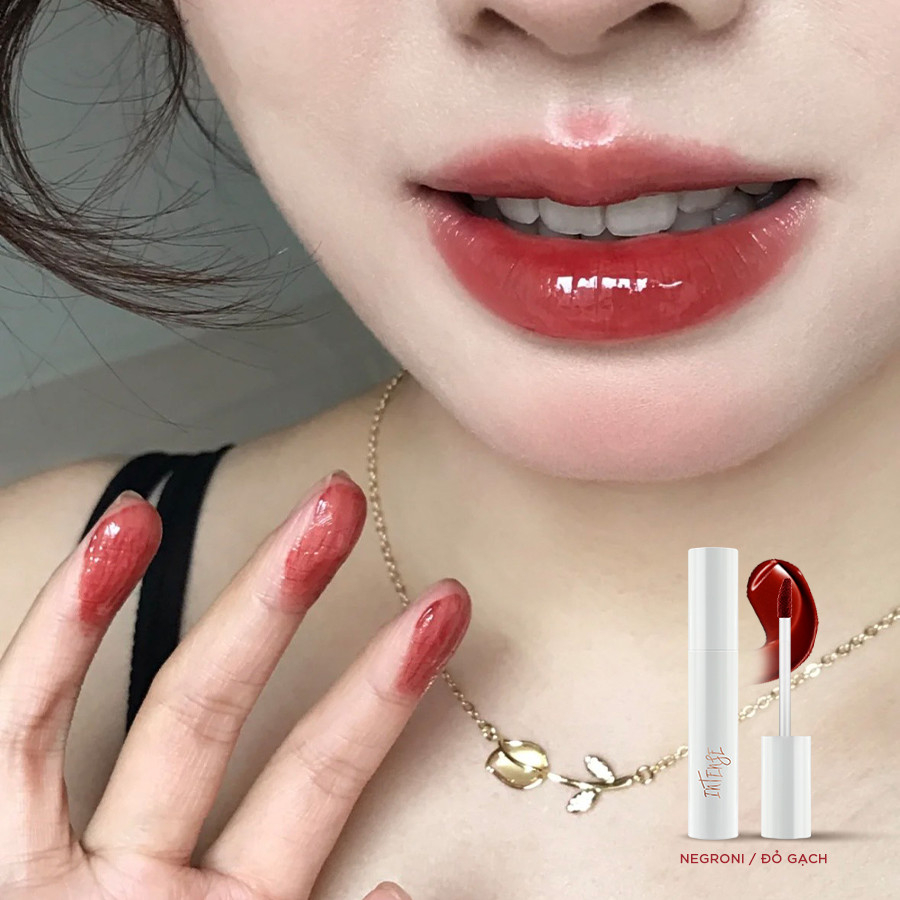 Son Tint Bóng VACOSI Glossy Lip Tint - Căng Mọng Môi & Bền Màu