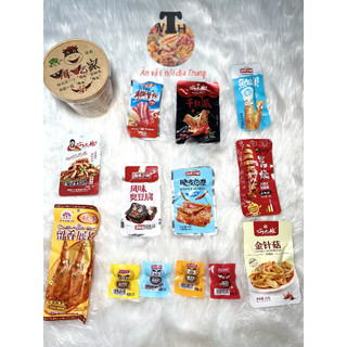 Combo đồ ăn vặt Trung 49k 15 món
