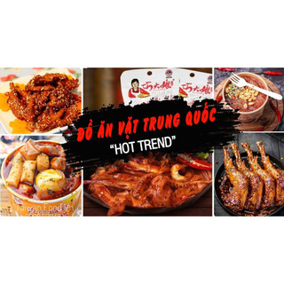 Combo đồ ăn vặt Trung 49k 15 món