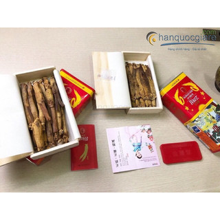 Hồng sâm củ khô 6 năm Hàn quốc Hộp thiếc (37.5; 75g, 150g, 300 g)