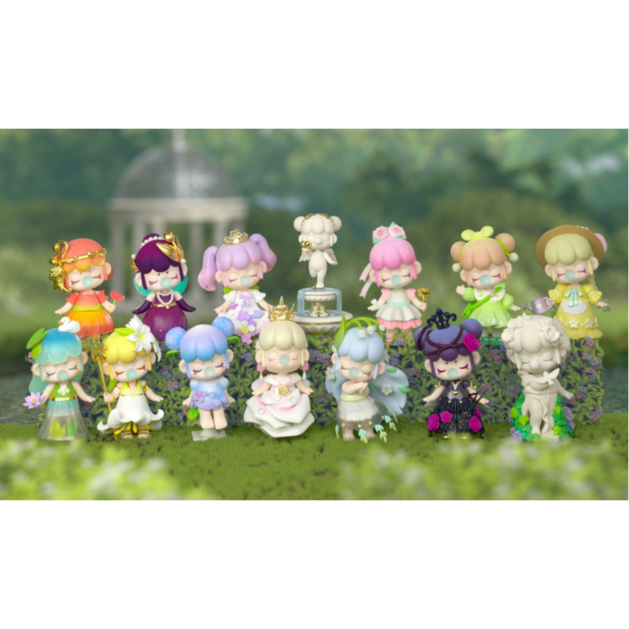 Mô hình Rolife Nanci Secret Garden Cô bé ngủ bản Khu Vườn Blindbox Hộp mù sưu tầm blind box