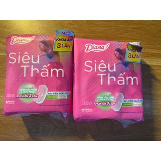 Combo 6 gói bvs diana siêu thấm siêu mỏng không cánh 8m