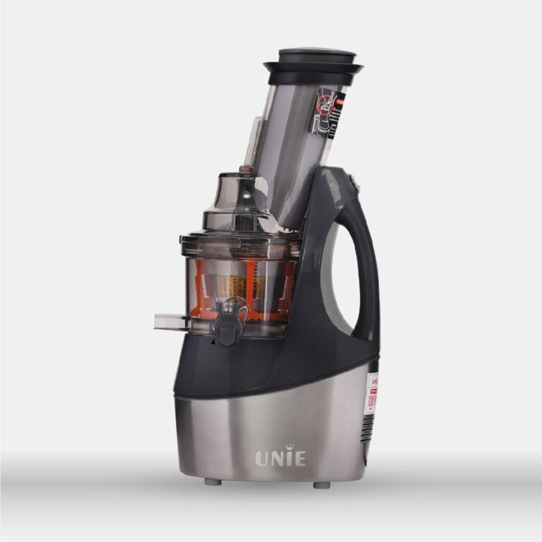 Máy Ép Chậm Unie UE580, Máy Ép Hoa Quả Nguyên Trái, Lưới Làm Kèm, Hàng Chính Hãng, BH 2 Năm