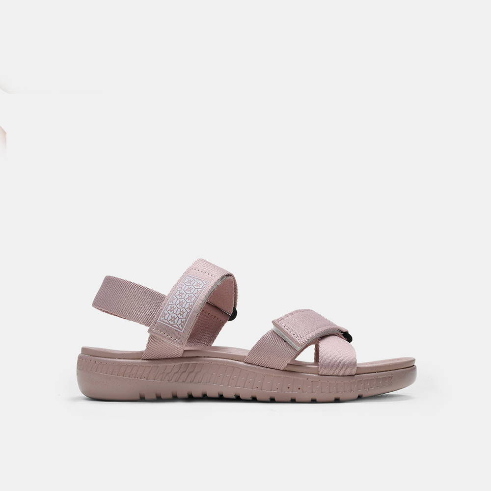 Giày sandal nữ đi học quai chéo đế bằng đẹp BQ SD W004